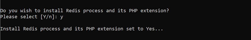 Install Cyberpanel redis process and its php extension on Contabo.