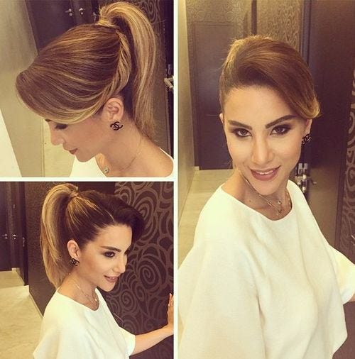 Twist into Ponytail Hairstyle