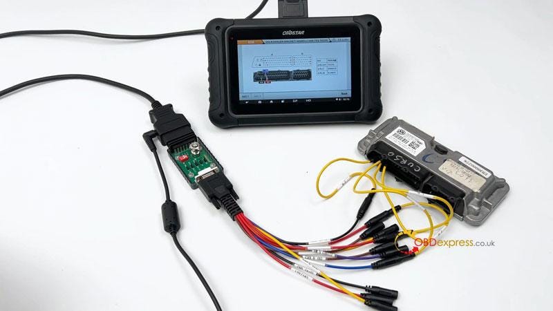 OBDSTAR DC706 ECM IMMO Off VW 7GV by Bench