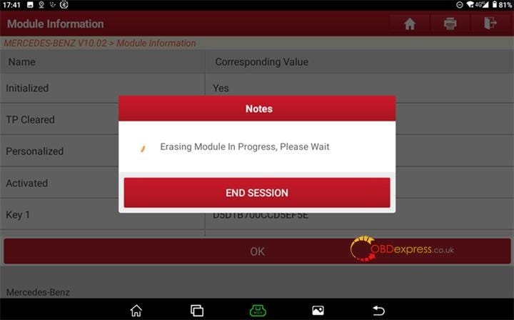 How to Erase Renew Benz VGS3 NAG2 TCU by LAUNCH X431 PRO5