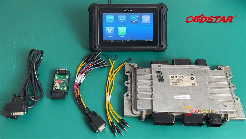BMW MSV90 Clone and Read ISN Code with OBDSTAR DC706