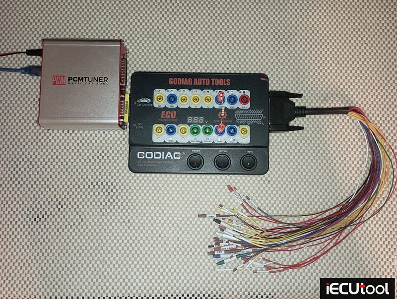 Connect PCMTuner with Godiag GT100 Breakout Box