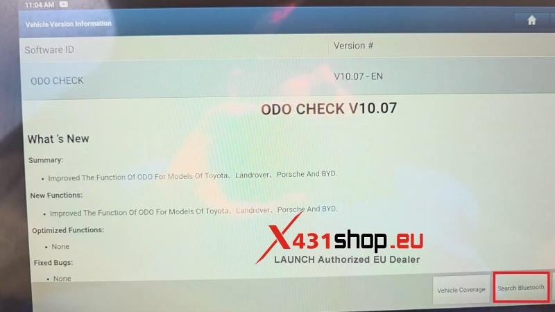 How to Check Benz W213 Real Mileage with LAUNCH X431 PAD7