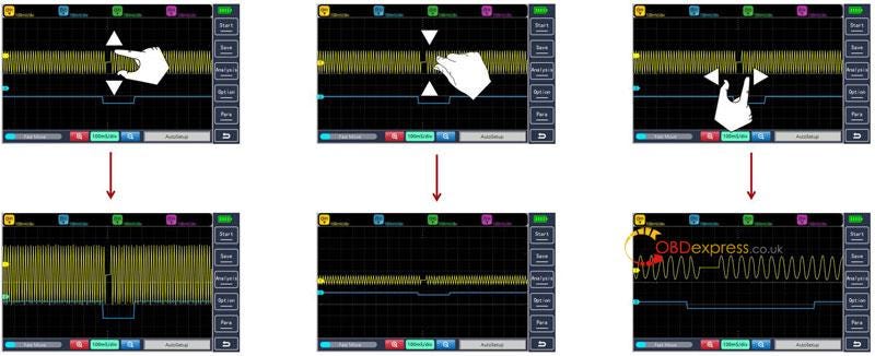 DIAGXT T80 ユーザーマニュアル_波形解析とセンサーテスト