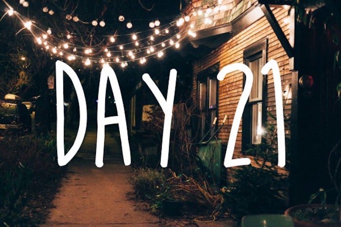 2019 Zero Draft Thirty September Challenge: Day 21