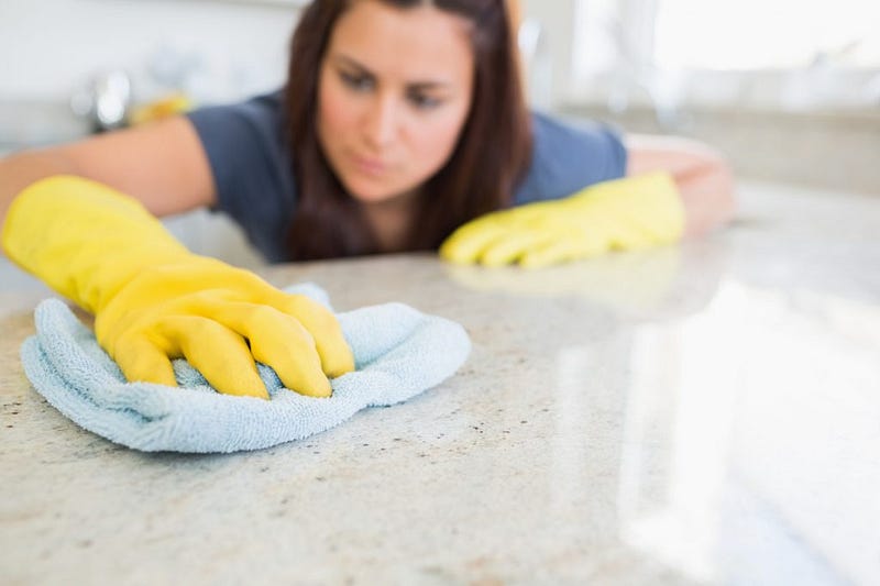 clean kitchen