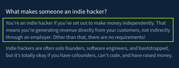 Reflections on being an indie hacker