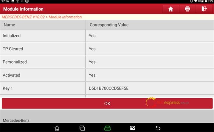 How to Erase Renew Benz VGS3 NAG2 TCU by LAUNCH X431 PRO5