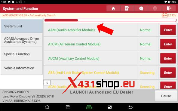 LAUNCH X431 PRO Series New Functions High-Speed Scanning