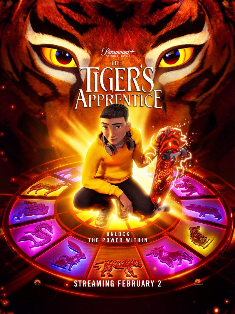 The Tiger's Apprentice Poster