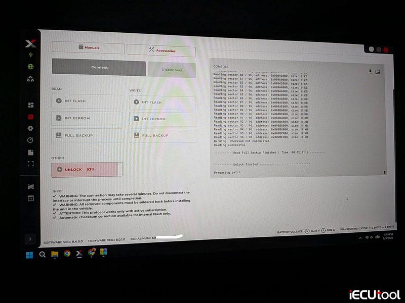 Flex 2024 BMW MD1CS201 Boot Glitch Unlock Review