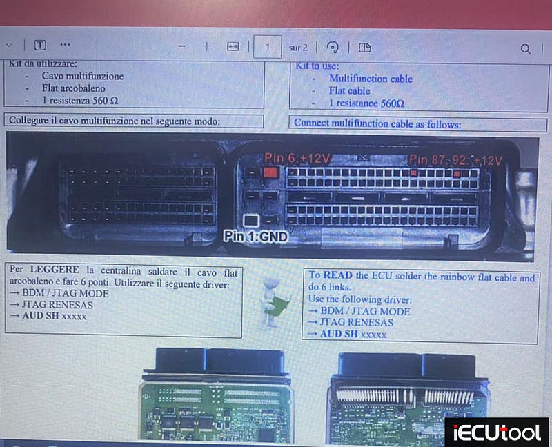 Foxflash Failed to Clone VAG DCM3.7 in Jtag Solution