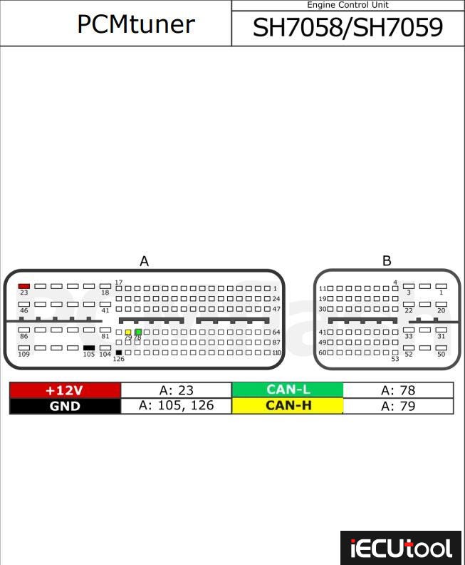 SH705x Bootloader Denso from PCMtuner module 42