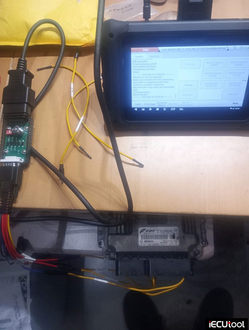 Fiat ME7.9.10 ECU IMMO OFF by OBDSTAR DC706