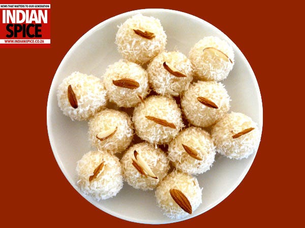 Coconut ladoo diwali recipe
