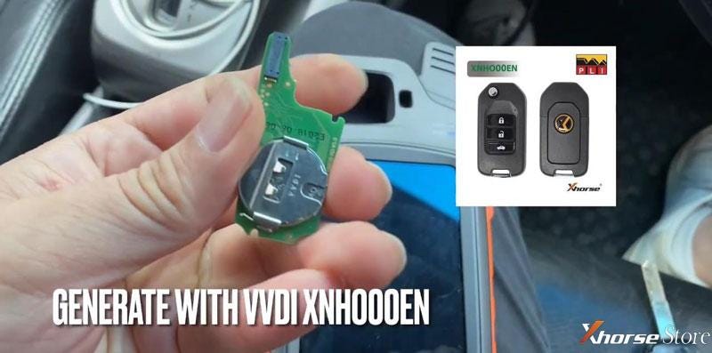 Xhorse VVDI Key Tool Max PRO が 2011 ホンダ シビック FD キーを追加