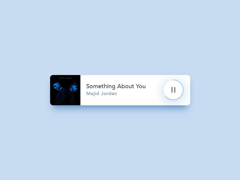 Music Player UI by Peter Miller on Dribbble