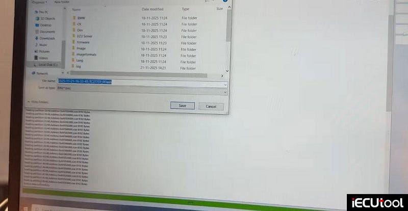CG FC200 Read Hyundai DCM7.1AP ECU in Boot Mode