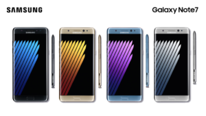 Galaxy Note 7 only came in Edge variants