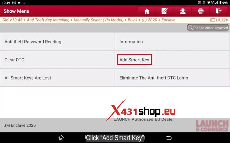 How to Program Buick GL8 Smart Keys with LAUNCH X431 IMMO Elite