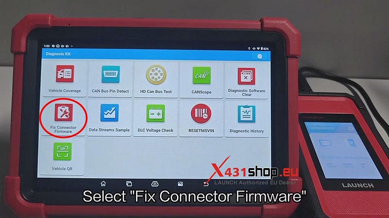 LAUNCH SmartLinkファームウェアの修復方法