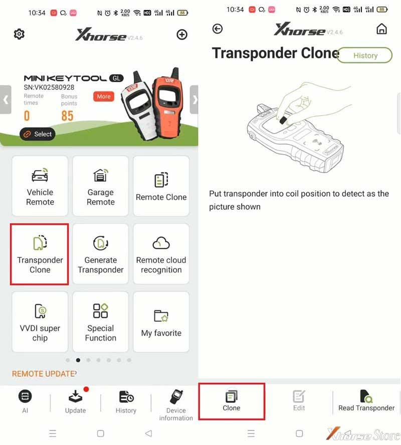 VVDI MINI Key Tool Check ID48 Tokens