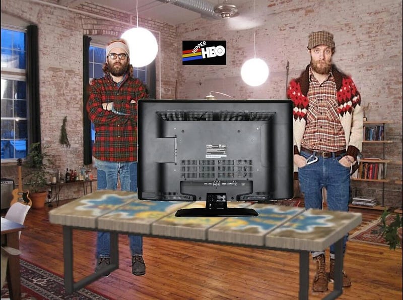 hipster and home box