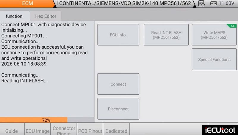 Hyundai SIM2K-140 IMMO OFF with OBDSTAR X300 Classic G3