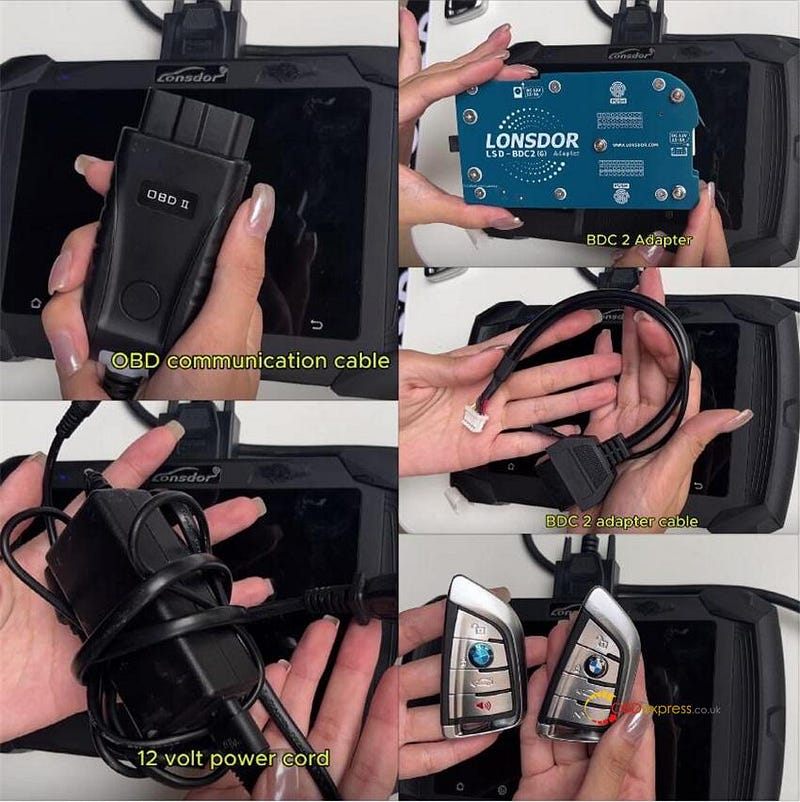 Lonsdor K518 Pro with LSD-BDC2 Adapter Add 2019 BMW Smart Key