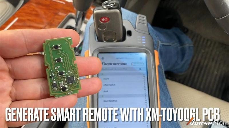 Xhorse VVDI Key Tool Max が Toyota Camry ACV40 2008 XM Key を追加