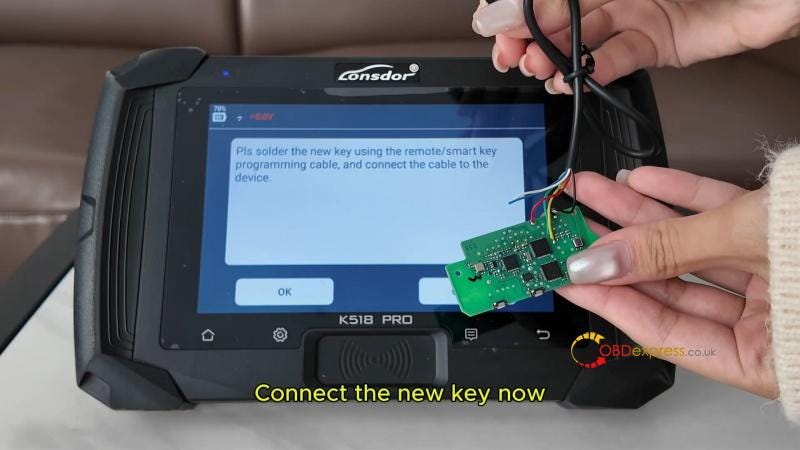 Lonsdor K518 Pro Add 2025 BMW X3 UWB Smart Key Success