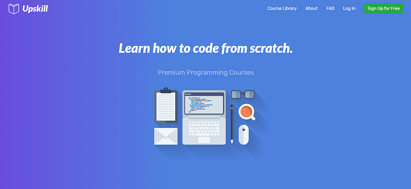 Learn to code with PHP, JavaScript, HTML5 and CSS3 through Upskill