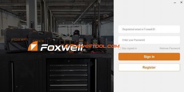 Foxwellメンバーの登録とポルシェソフトウェアのダウンロードに関するガイド