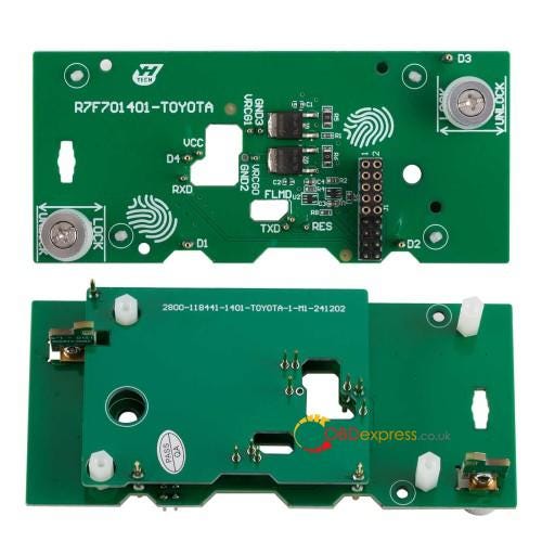 How to Choose Yanhua Interface Board for Toyota R7F701401