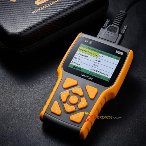 New VAPON VP360_OBD Odometer Correction and DTC Tool