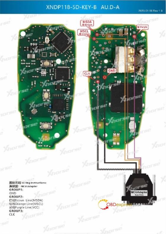 How to Read VAG MQB49 5C/5D Keys with Xhorse Multi Prog