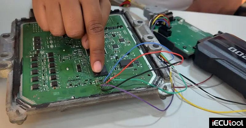 CG FC200 Read Hyundai DCM7.1AP ECU in Boot Mode