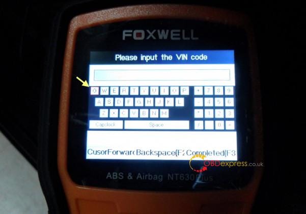 Foxwell NT630PlusでGMCトラックブレーキとABSライトをリセットする