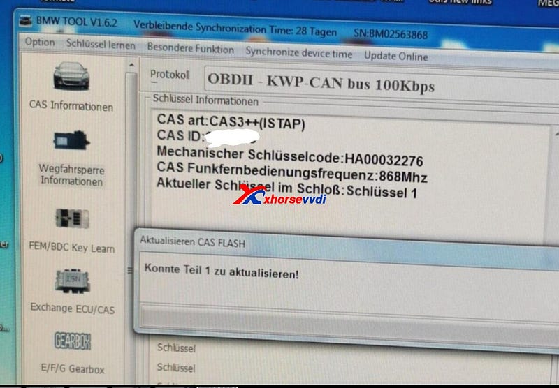 چگونه می توان داده های BMW CAS3 + را در صورت خرابی تخفیف vvdi bimtool pro تعمیر کرد؟