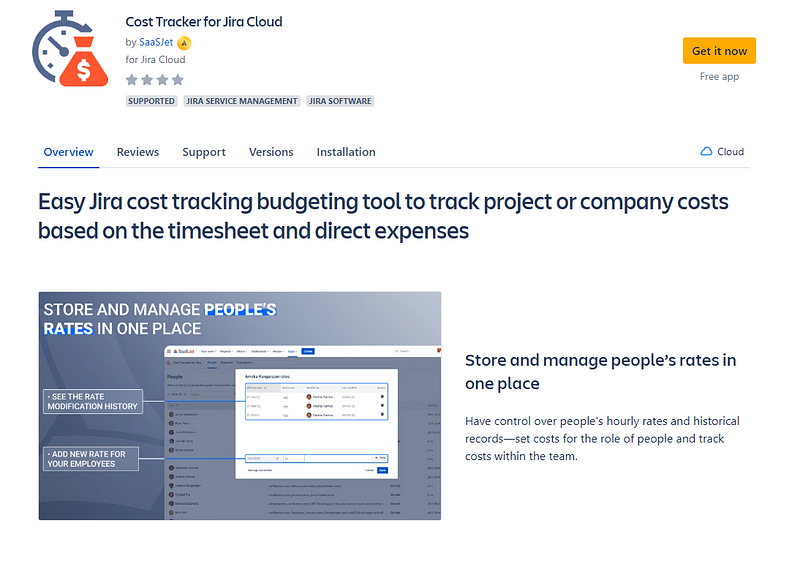 Cost Tracker for Jira Cloud - Best for Timesheet and Expense Tracking