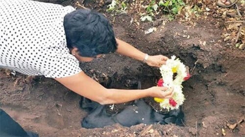 印度女狠心当着狗妈妈的面摔死8只小狗