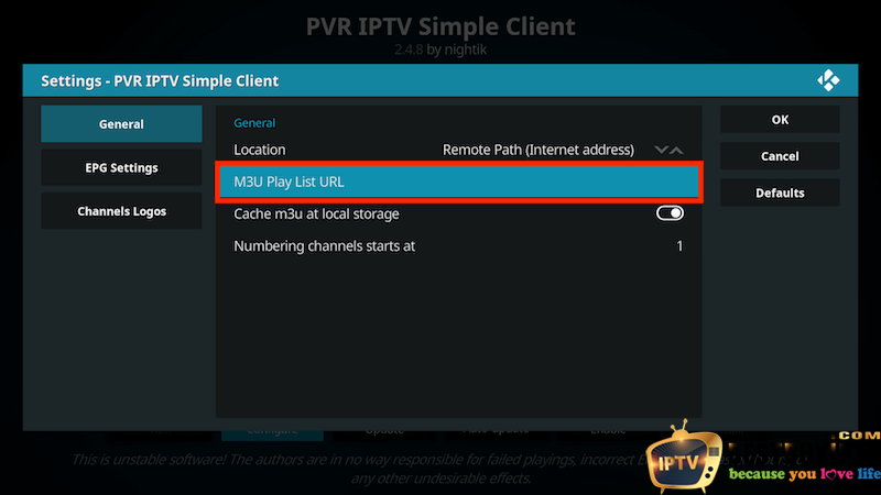 select-m3u-play-list-url-kodi
