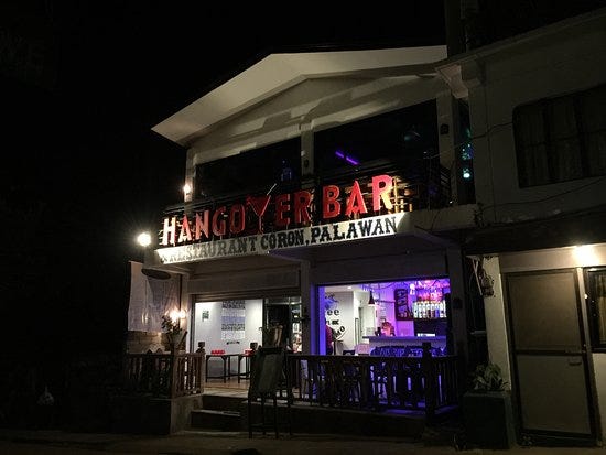 Hangover Bar Coron Bars Palawan