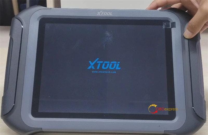 XTOOL D9 Pro User Registration upgrade and menu function introduction