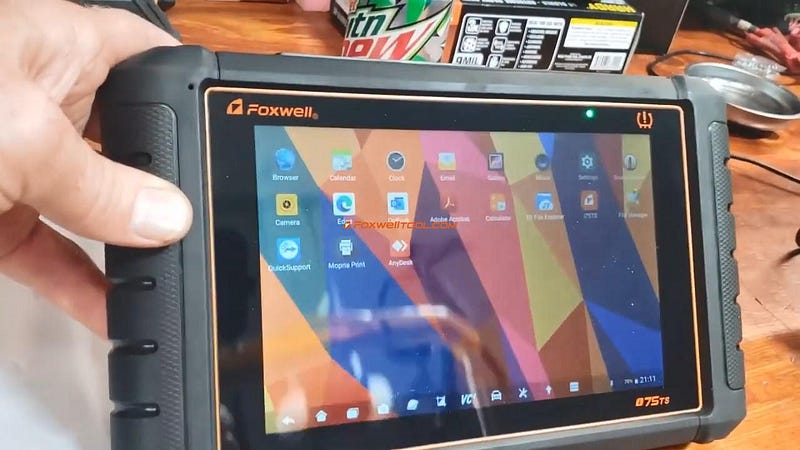 Foxwelli75TSの開梱