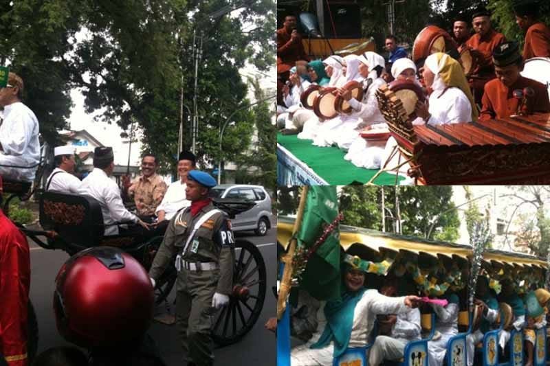 Kirab kereta Solo Isra Mi'raj