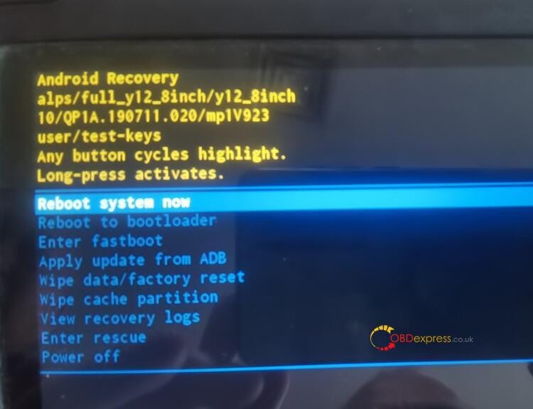 How to Reset LAUNCH-X431 IMMO Plus to Factory Settings