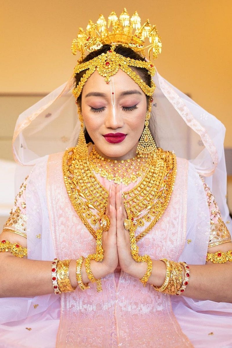 The Traditional Assamese Bride -shaadidukaan