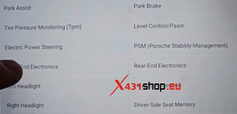 CRP919X を発売してポルシェ車両のコーディングを変更する方法