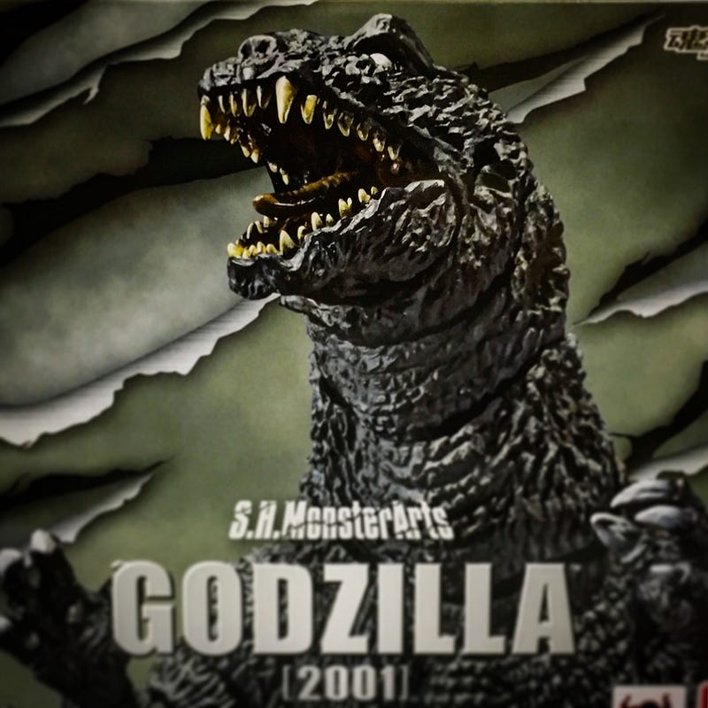 S.H.MonsterArts ゴジラ(2001)パッケージ